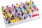 Magnetic Letters for Classroom Alphabet Letters Kit with Double Side - White